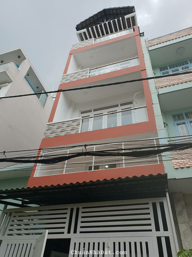 HẺM XE HƠI 226 NGUYỄN CHÍ THANH P3 Q10 4X16M  4 LẦU GIÁ 14 .4TỶ