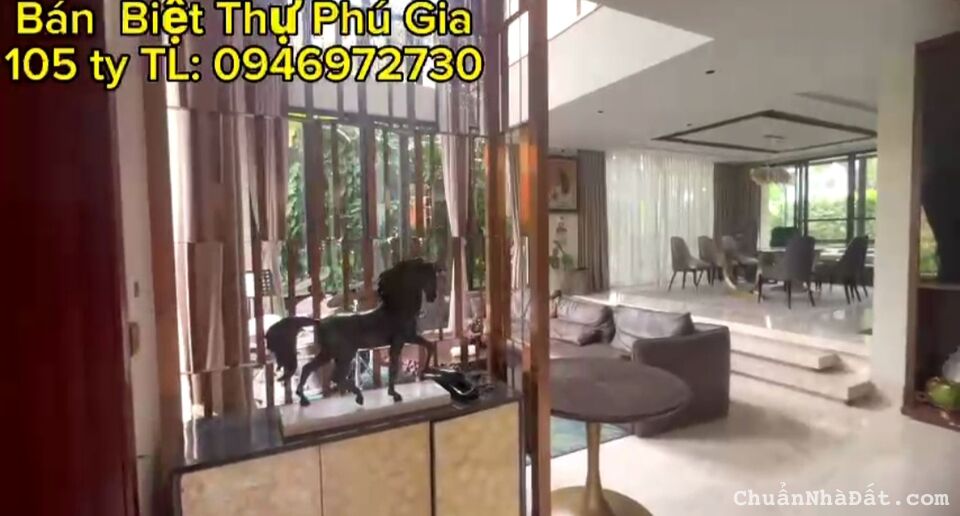 BÁN biệt thự đơn lập khu compound Phú Gia Phú Mỹ Hưng nội thất cao cấp