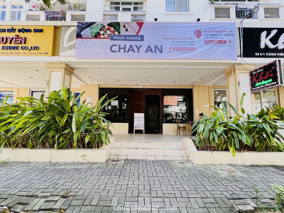 Cho thuê cửa hàng khu Chung cư Cảnh Viên 2 đường C, Phú Mỹ Hưng