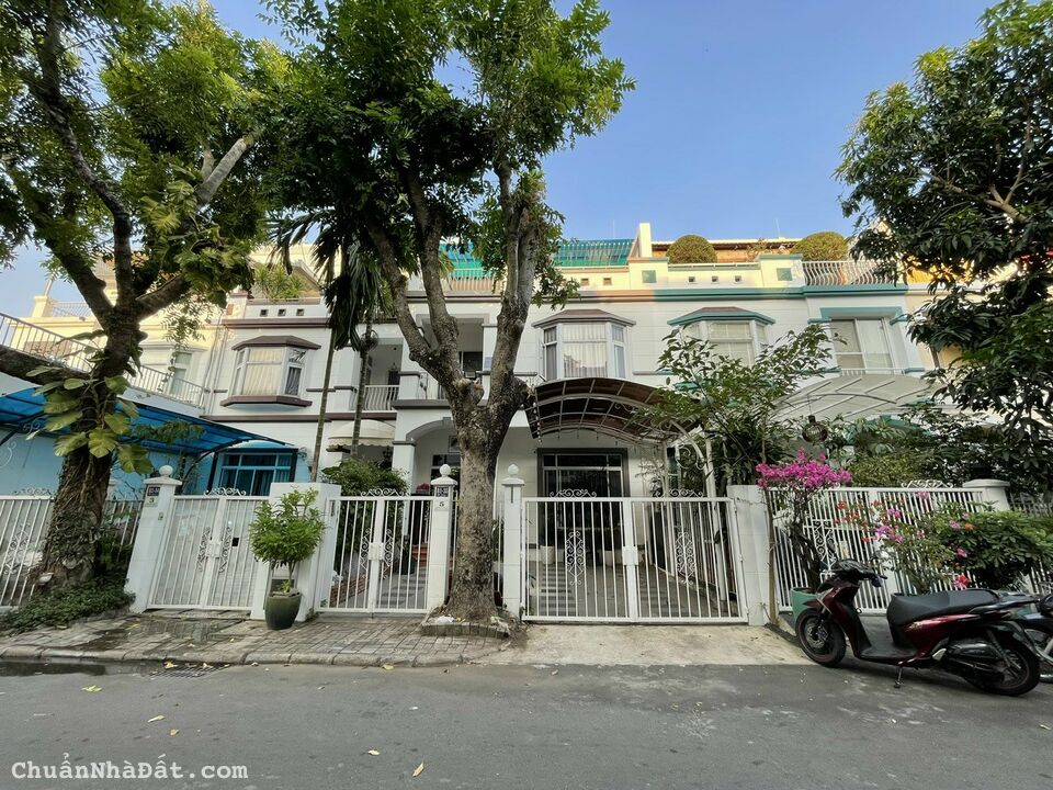 Cho thuê biệt thự Mỹ Thái 1, gần trường Canada, DT: 126m2, 4PN, giá: 30triệu/th