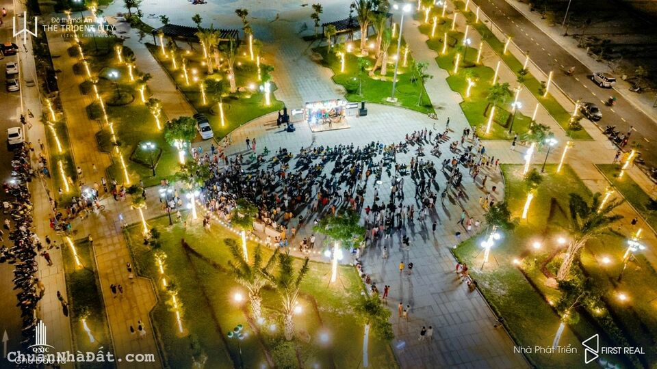 BÁN ĐẤT NỀN THE TRIDENT CITY, SẴN HẠ TẦNG, ĐÃ CÓ SỔ
