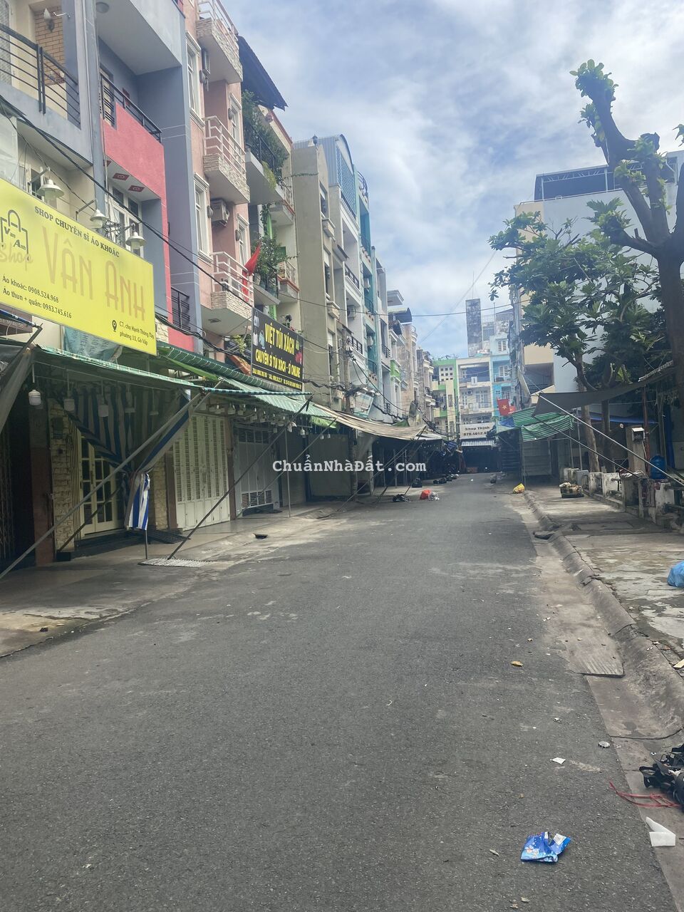 Chính chủ bán nhà mặt tiền chợ Hạnh Thông Tây, dt 4x17m, 10.5 tỷ