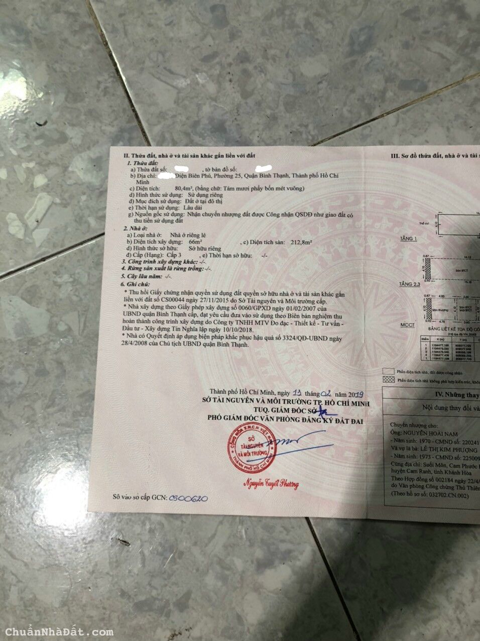 Bán nhà Điện Biên Phủ, phường 25,Bình Thạnh