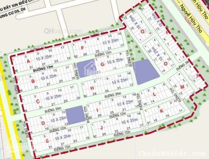 Bán đất nền biệt thự KDC Thái Sơn 1, Phước Kiển, Nhà Bè. Giá: 58 triệu/m2, 0909389579