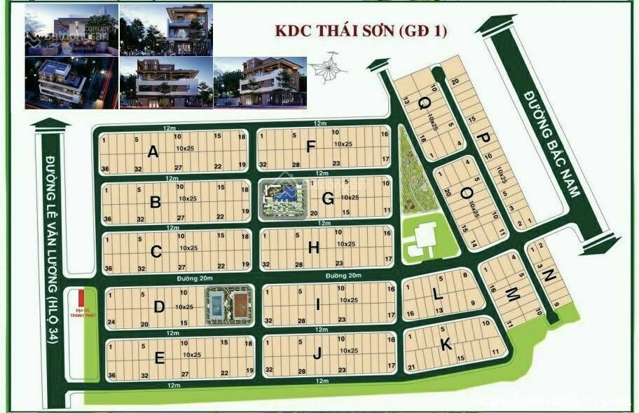 Bán đất nền biệt thự KDC Thái Sơn 1, Phước Kiển, Nhà Bè. Giá: 58 triệu/m2, 0909389579