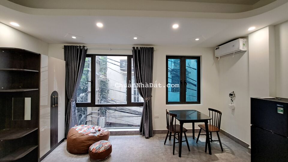 Cho thuê căn hộ Phố Đội Cấn, Ba Đình Dt 40m2. Full nội thất xịn, nhà mới tinh. Chỉ 7.5tr Cho thuê căn hộ Phố Đội Cấn, Ba Đình Dt 40m2. Full nội thất xịn, nhà mới tinh. Chỉ 7.5tr