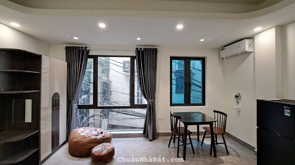 Cho thuê căn hộ Phố Đội Cấn, Ba Đình Dt 36m2. Full nội thất đỉnh, nhà mới tinh. Chỉ 7.5tr