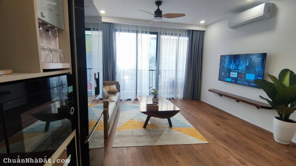 Cho thuê CHDV full đồ 1N, 1K tại 276 Phố Vũ Miên, gần đường Thanh Niên, Tây Hồ. Chỉ 12tr