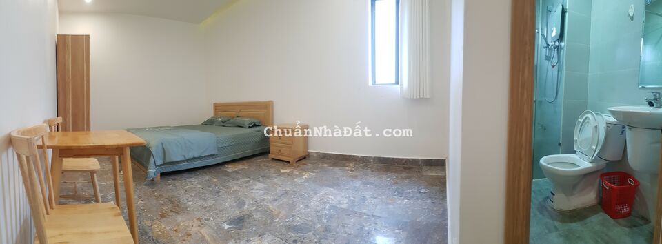 Căn hộ studio full nội thất, View Biển,  có cầu thang máy