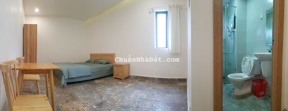 Căn hộ studio full nội thất, View Biển,  có cầu thang máy