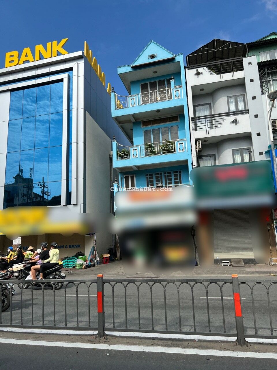  Cho thuê nhà 2MT Dương Bá Trạc, 4x12m, 4 tầng cho thuê 50tr/th