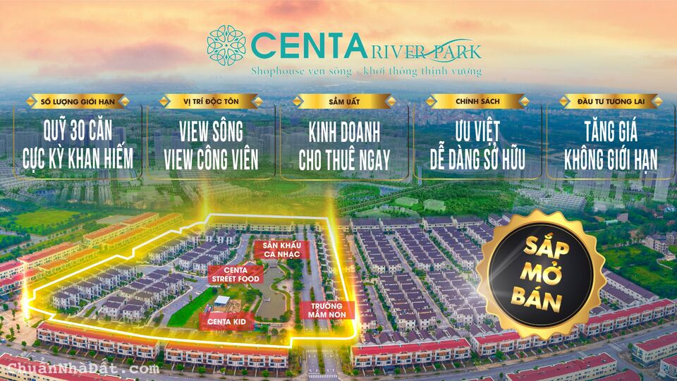 Ra hàng quỹ căn vip hàng Limited dự án Centa Riverpark