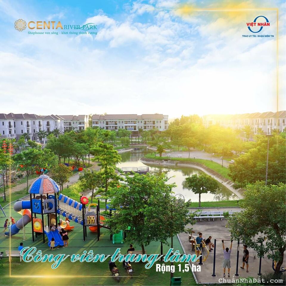 Đã có 168 khách hàng đặt mua nhà phố View sông sen dự án Centa Riverpark