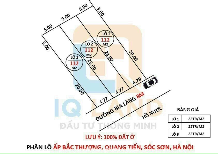 Công ty bán 8 lô phân lô tại Bắc Thượng Quang Tiến Sóc Sơn Hà Nội Công ty bán 8 lô phân lô tại Bắc Thượng Quang Tiến Sóc Sơn Hà Nội