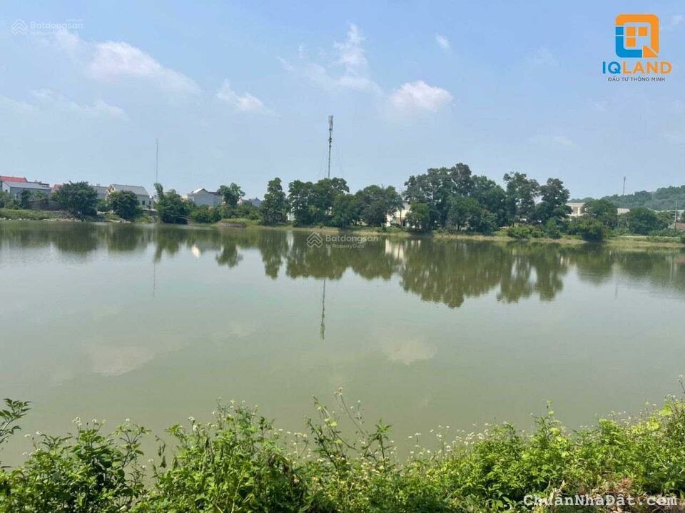 Bán đất 45m2 view hồ Dược Thượng Tiên Dược có nhà 2 tầng