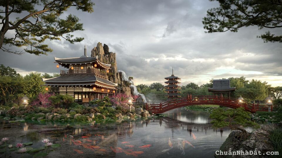 Biệt thự trên không Boutique của căn hộ khoáng nóng cao tầng đầu tiên trên thế giới tại Ecopark