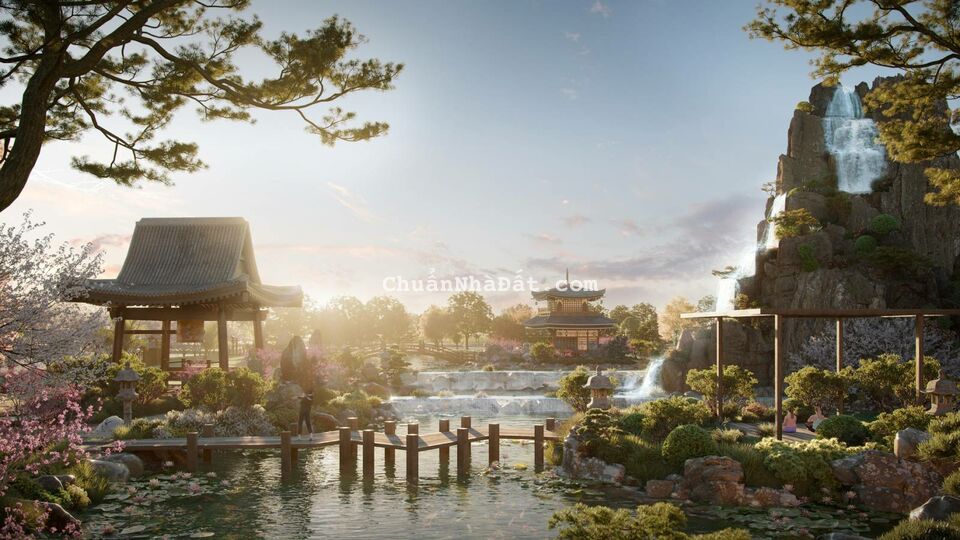 Biệt thự trên không Boutique của căn hộ khoáng nóng cao tầng đầu tiên trên thế giới tại Ecopark