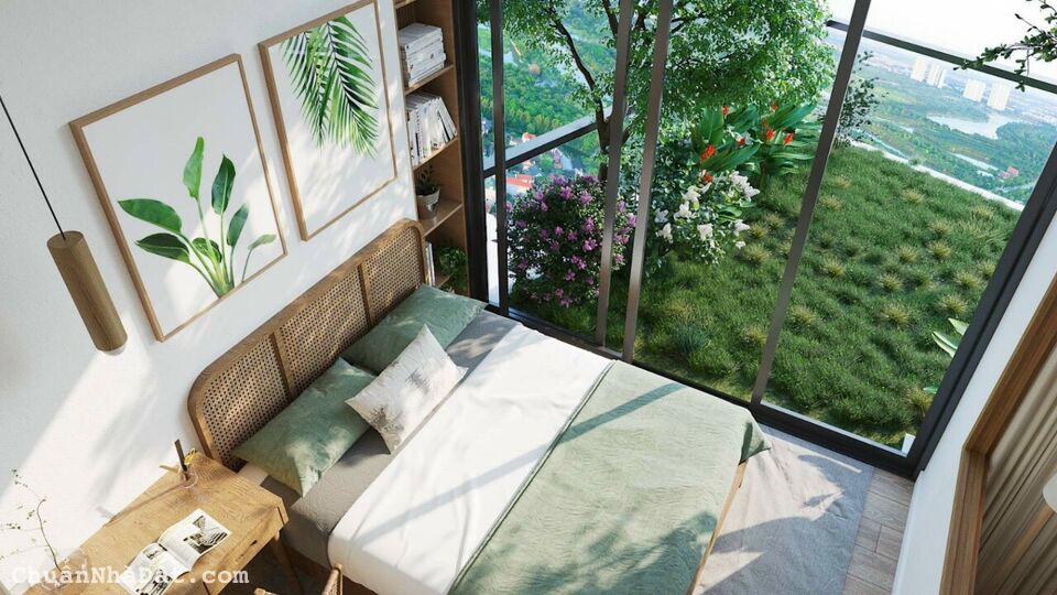 Cần bán căn hộ 2 PN, 2 VS 67m2 có sân vườn Sol Forest tòa So2 giá tốt của Ecopark LH 0967949918