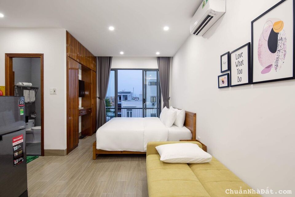 Bán tòa căn hộ đường (7,5m) Ỷ Lan Nguyên Phi, Hải Châu, thu nhập 50tr/th cực đẹp