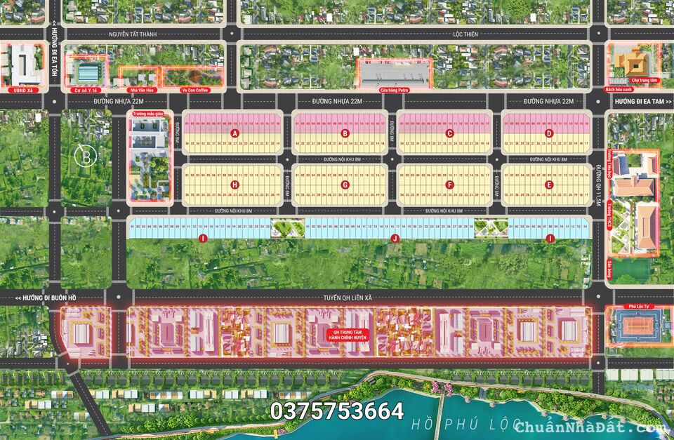 Sở hữu ngay lô đất nền phía Đông Bắc tp. Buôn Mê Thuột chỉ với 900tr.