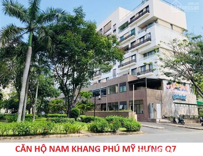 Cho thuê chung cư Nam Khang q7 3 phòng ngủ có sân vườn nội thất dính tường vào ở ngay

