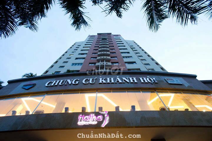 Cần bán CHCC Khánh Hội 1 Q.4, 76m2, 2Pn, lầu cao, view đẹp, để lại NT