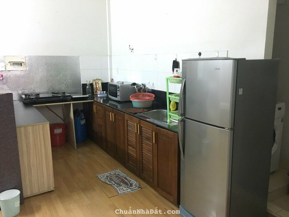  cho thuê CHCC Khánh Hội 3, 76m2, 2PN, 2 tollet đầy đủ nội thất, bancon