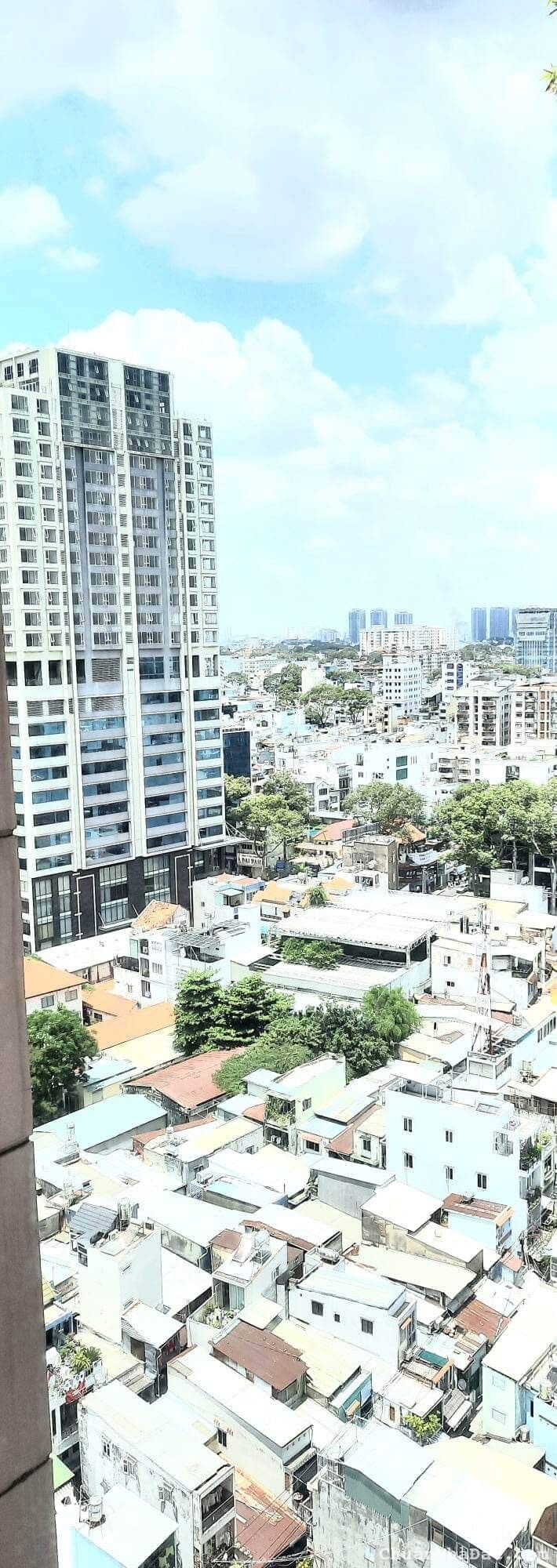 cho thuê CHCC Phúc Thịnh Q.5, 89m2, 2PN+, 2 tollet, full nội thất