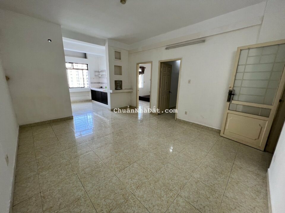 CHO THUÊ CĂN HỘ Tôn Thất Thuyết, Q4 : - Thiết kế 2 phòng ngủ, 1 Wc, 1 phòng khách 