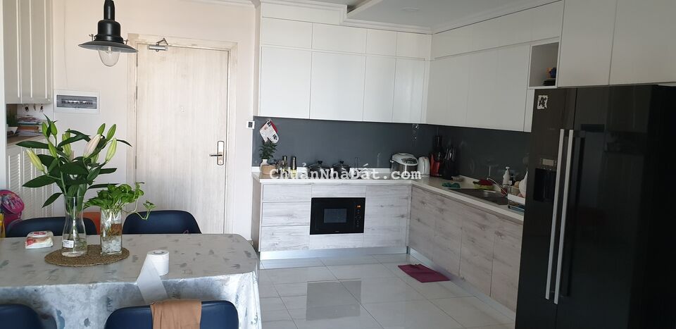 Cho thuê Căn hộ RIVA PARK, 504 Nguyễn Tất Thành, Phường 18, Quận 4 :110m2, 3PN, full NT