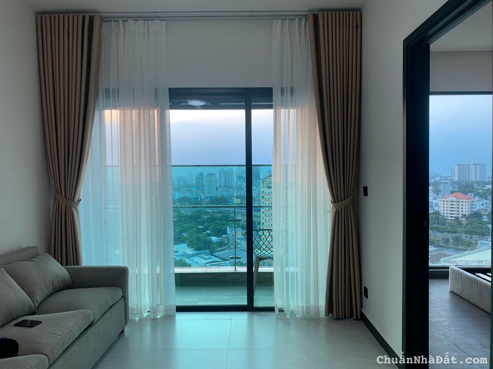 Cho thuê căn hộ Delasol, Tôn Thất Thuyết, Phường 1, Quận 4 : 72m2, 2PN, 2WC, nội thất như hình