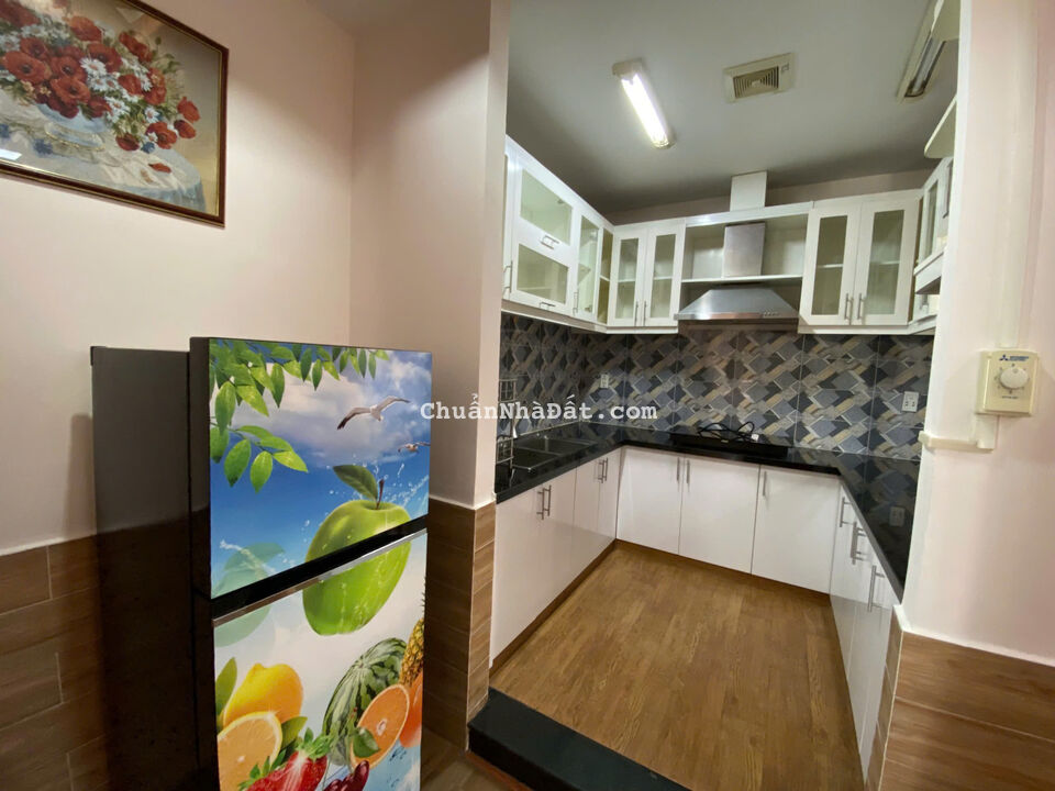 Cho thuê CHCC Mỹ Vinh Q.3, 100m2, 3PN, 2WC, Full Nội thất, 21tr/tháng