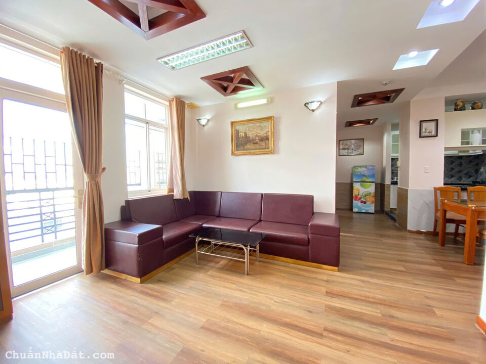 Cho thuê CHCC Mỹ Vinh Q.3, 100m2, 3PN, 2WC, Full Nội thất, 21tr/tháng