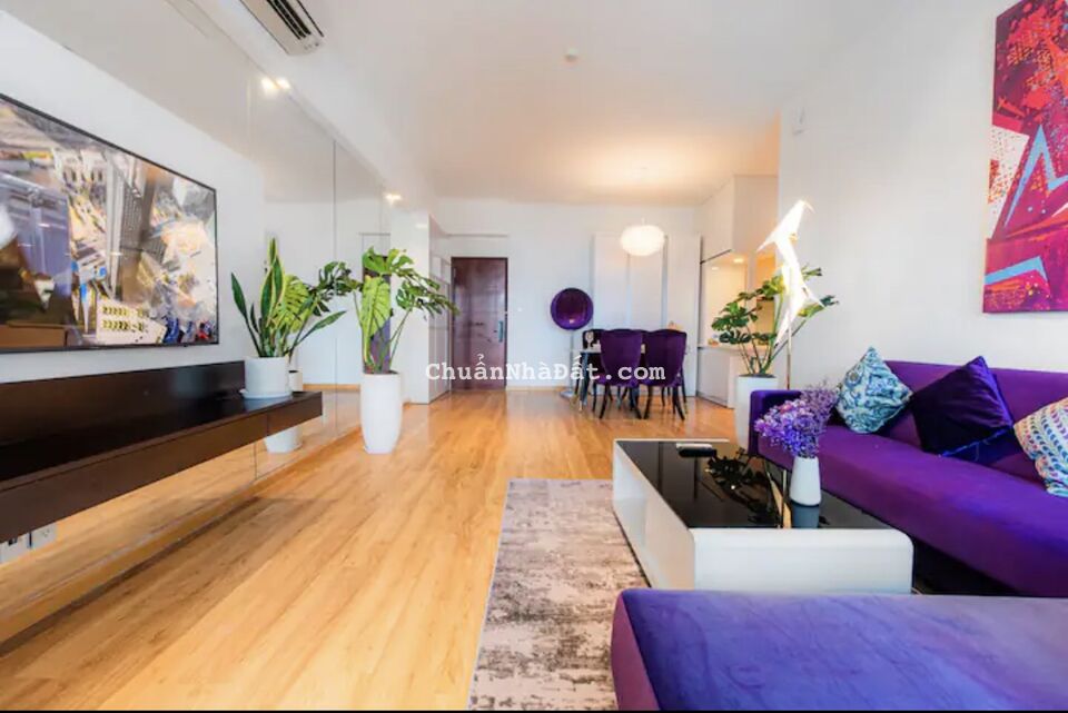 Cho thuê căn hộ Sailling Tower P.Bến Nghé, Q.1, 104m2, 2PN, 2 tollet, Full nội thất