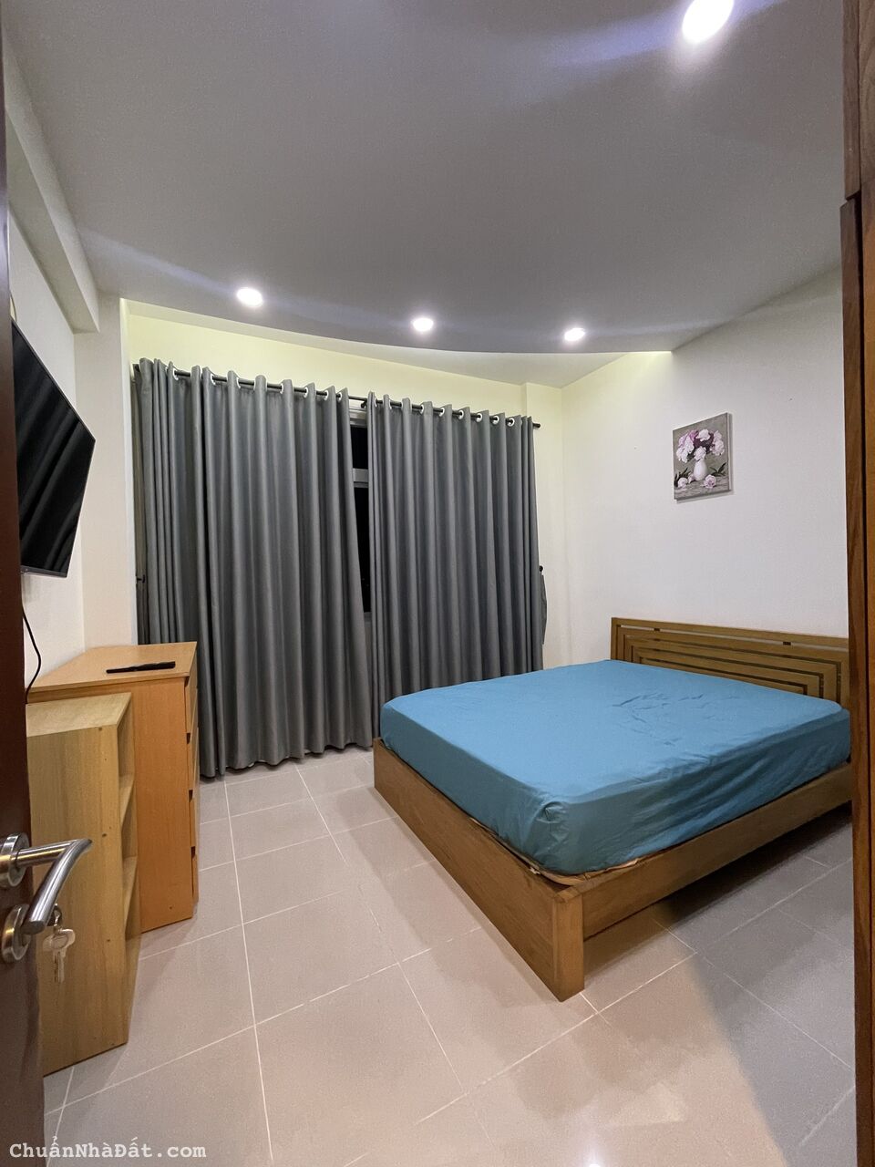 Cho thuê CHCC Tản Đà Quận 5, DT 70m2, 2PN, 1tollet, full NT như hình