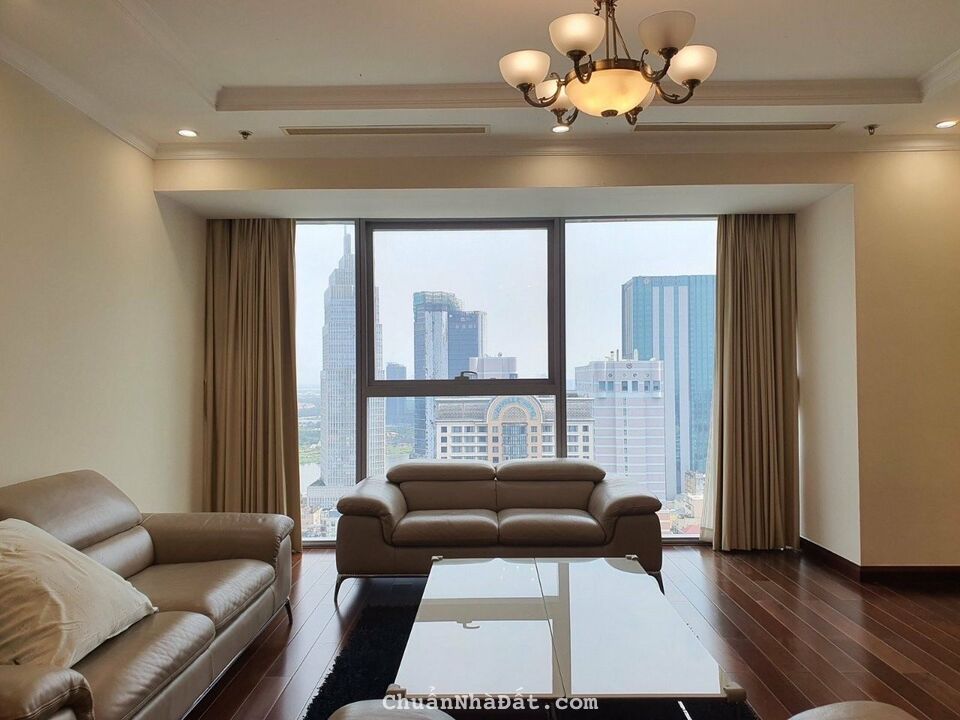 CHO THUÊ căn hộ Vincom Center - Đường đồng khởi,Quận 1 : -	Diện tích 160m2, 3PN, 2 tollet, Full NT