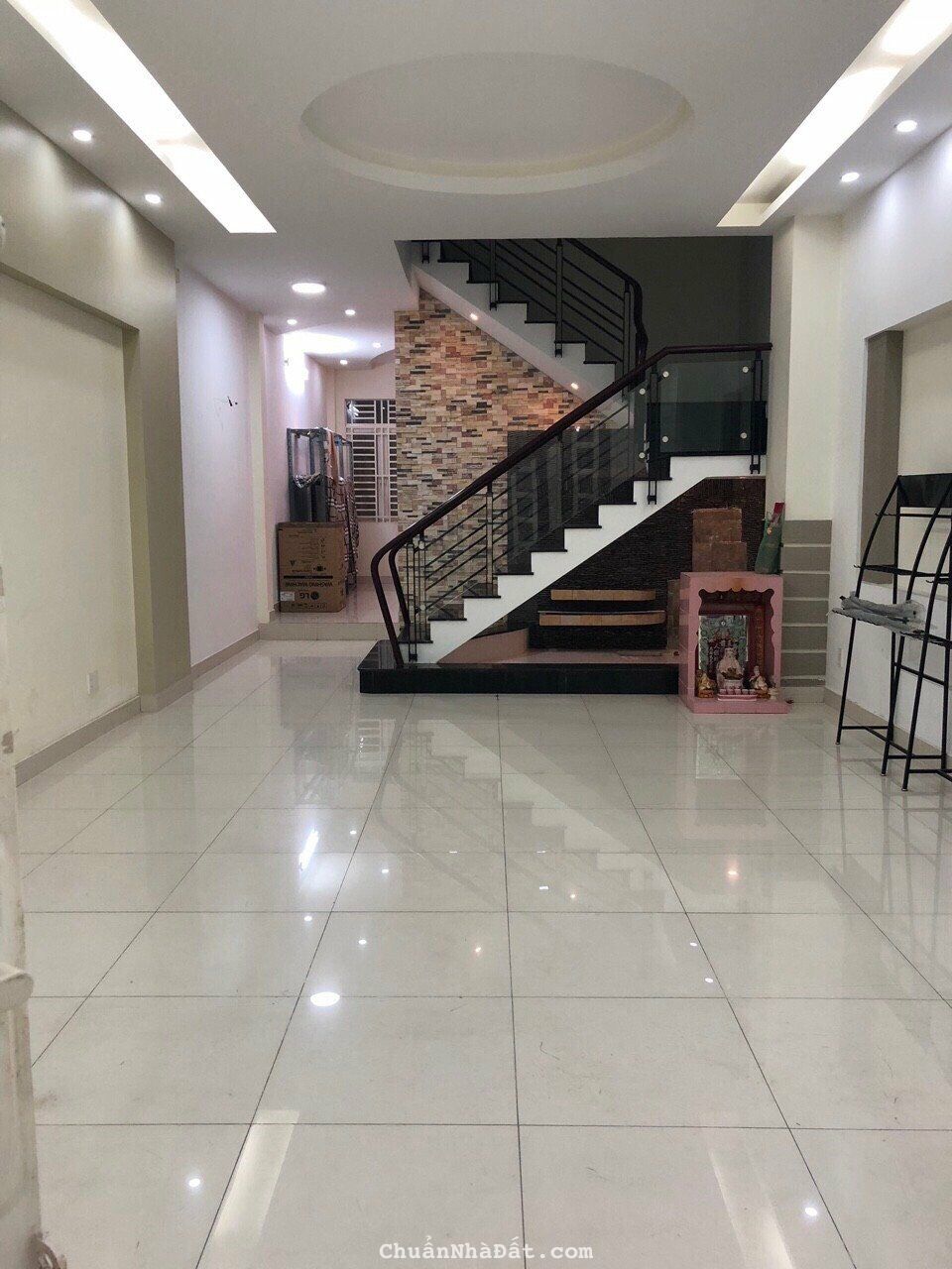 Cho thuê nhà MT đường 7A, Bình Tân, DT 5x20, 1 trệt 3 lầu, 4Pn, 6WC, giá 22tr