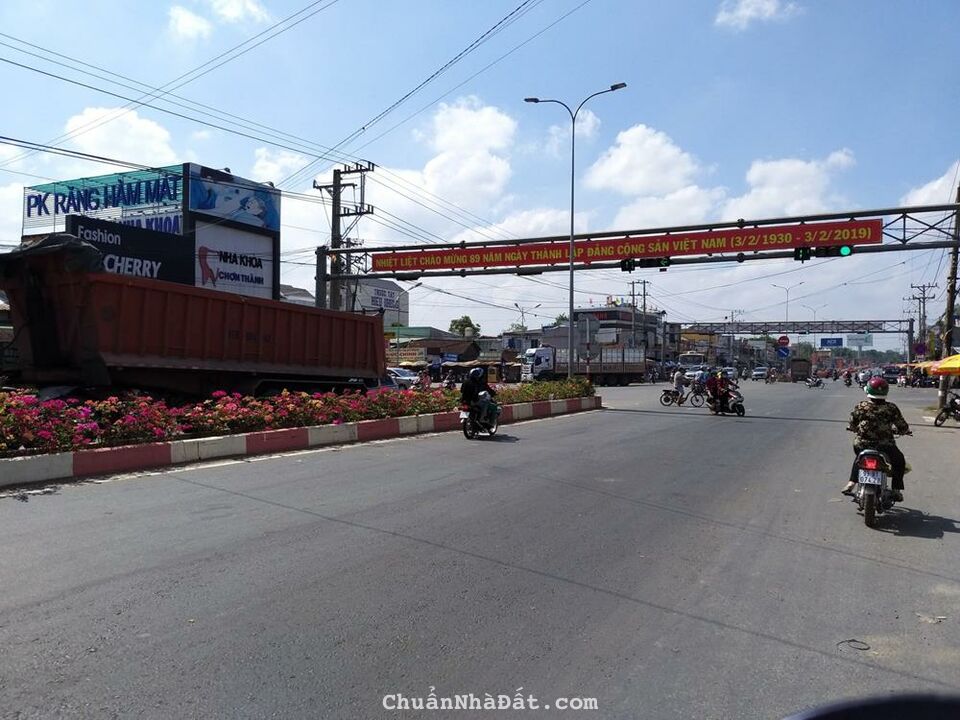 BÁN 50x59= 3.245M2 ĐẤT,CÓ T.CƯ ĐỐI DIỆN KCN BECAMEX, CHỢ.PHÙ HỢP XÂY Ở,ĐẦU TƯ GIÁ 510TRIỆU