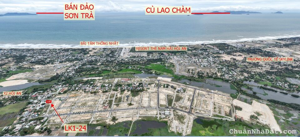 Đuối tài chính cần bán lô Rosa Điện Dương trả nợ, cách biển 800m, đườg 13,5m, bán lỗ 300tr