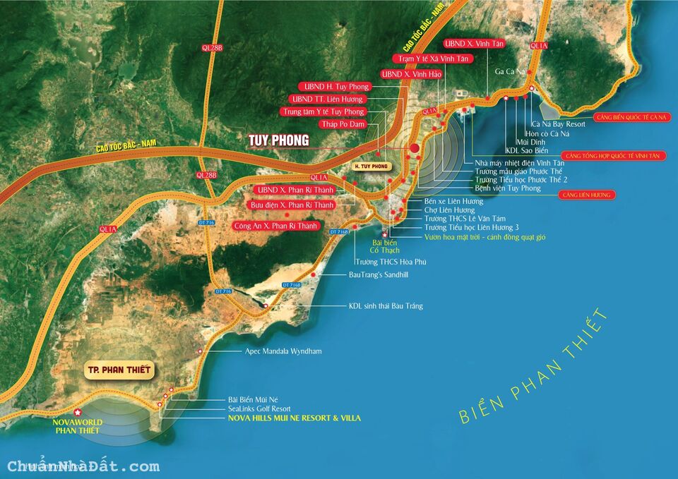 Vị trí trung tâm kết nối tuyến đường huyết mạch thẳng ra biển Tuy Phong chỉ 1.4 tỷ Vị trí trung tâm kết nối tuyến đường huyết mạch thẳng ra biển Tuy Phong chỉ 1.4 tỷ