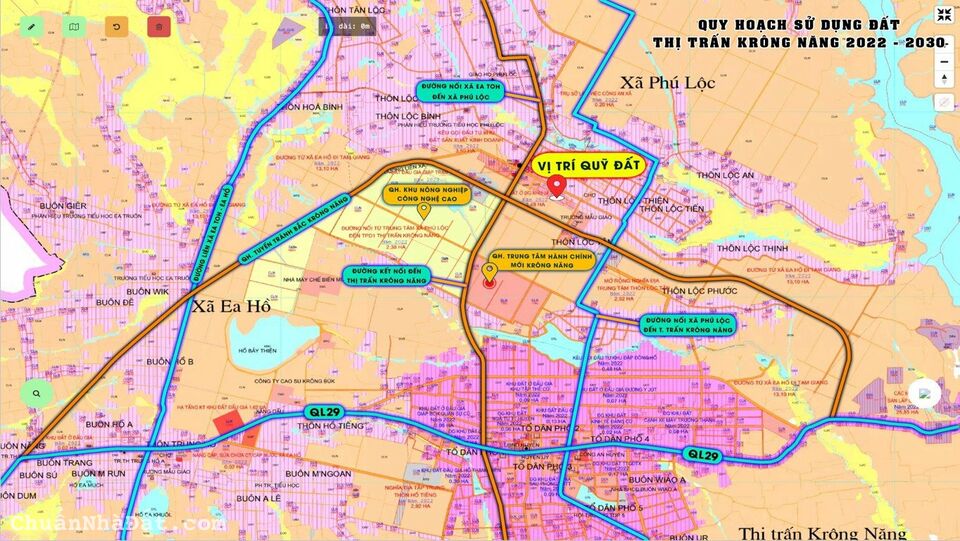 Cơ hội đầu tư quỹ đất thổ cư cực đẹp tại Huyện Krông Năng Cơ hội đầu tư quỹ đất thổ cư cực đẹp tại Huyện Krông Năng