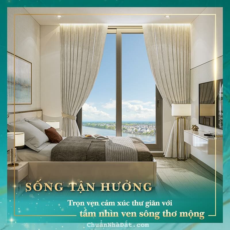 Sống đẳng cấp với Căn hộ 5 sao CT1 Riverside Luxury VCN sổ đỏ sở hữu lâu dài chỉ từ 31tr/m2