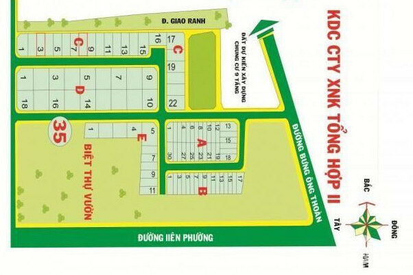 HOT! bán ngay lô đất nền KDC Xuất nhập khẩu tổng hợp 2, diện tích 100m2, giá 5.55 tỷ HOT! bán ngay lô đất nền KDC Xuất nhập khẩu tổng hợp 2, diện tích 100m2, giá 5.55 tỷ