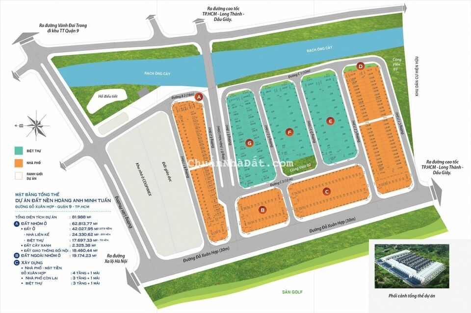 Chuyên đất KDC Hoàng Anh Minh Tuấn, mặt tiền Đỗ Xuân Hợp đối diện Global City vị trí đẹp giá rẻ Chuyên đất KDC Hoàng Anh Minh Tuấn, mặt tiền Đỗ Xuân Hợp đối diện Global City vị trí đẹp giá rẻ