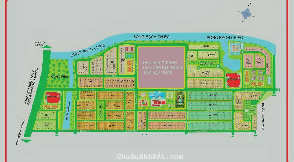 Săn ngay lô đất nền dự án khu dân cư Nam Long ,Phường Phước Long B , Q9, Giá bán nhanh 