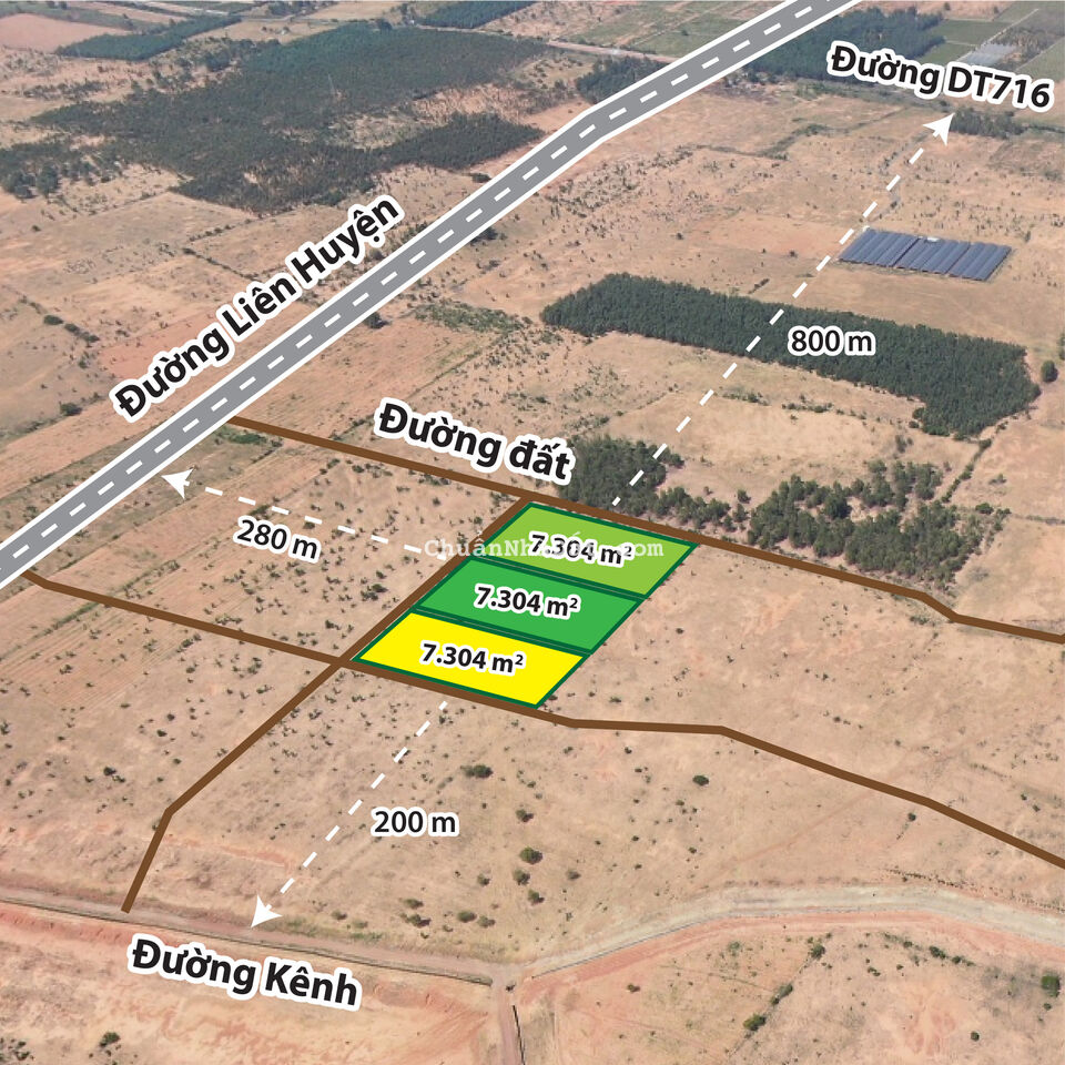 Bán đất trồng cây 21913m2, sổ đỏ,3 mặt tiền,Hoà Thắng,Bắc Bình,Bình Thuận 