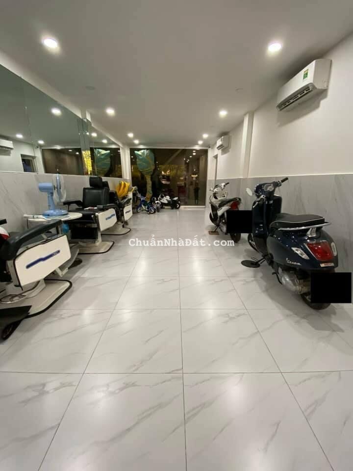 Cho thuê nhà mặt tiền đường Điện Biên Phủ, P.15, Q Bình Thạnh. 1 trệt 2 lầu . 90tr