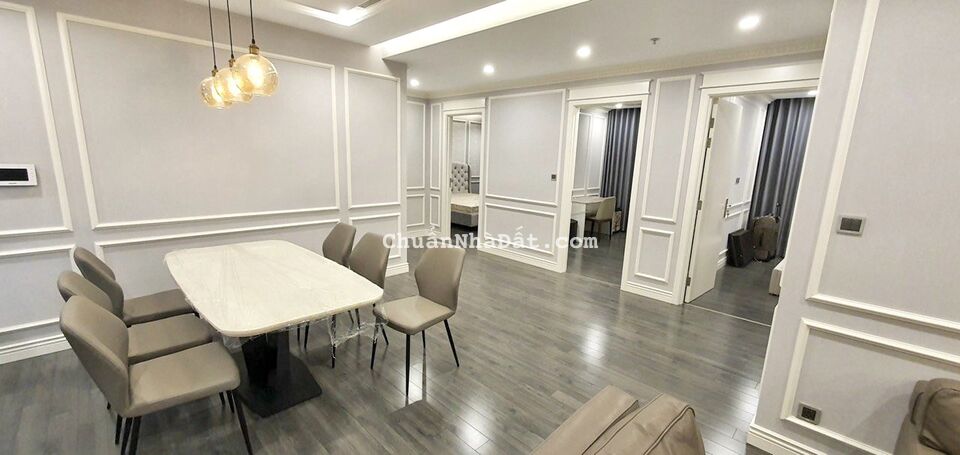 [Cho Thuê] Căn hộ 3PN+1 Tòa M2 tầng trung - View Nội Khu Metropolis