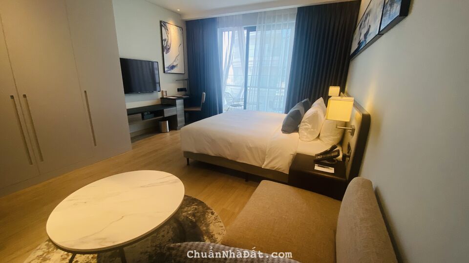 Cần bán căn studio view biển tầng trung tòa A-B Citadines full nội thất cao cấp Cần bán căn studio view biển tầng trung tòa A-B Citadines full nội thất cao cấp