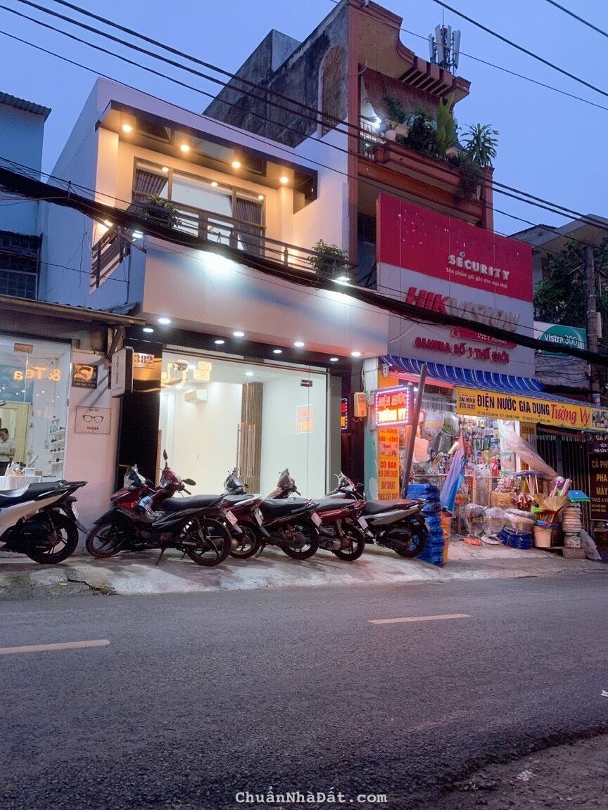 Bán nhà mặt tiền Chu văn an Trệt + Lầu